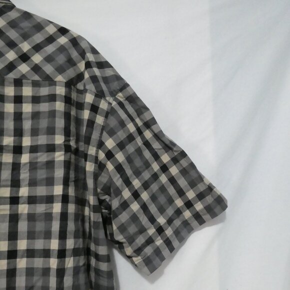 NXT | size 2X | Classic Short Sleeve Button-Up Plaid Shirt - Picture 11 of 14